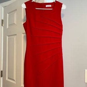 Calvin Klein Sleeveless Sheath Dress